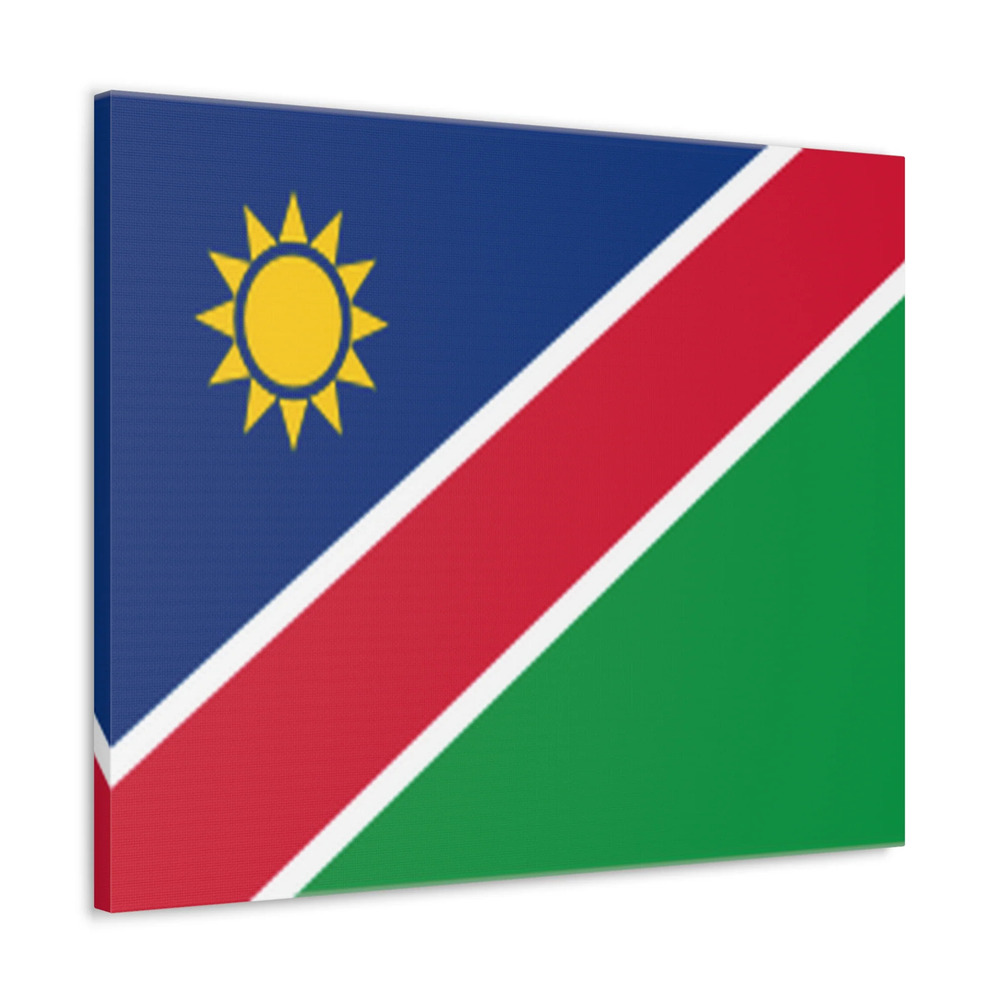 Namibia Country Flag Canvas Vibrant Wall Art Unframed Home Decor